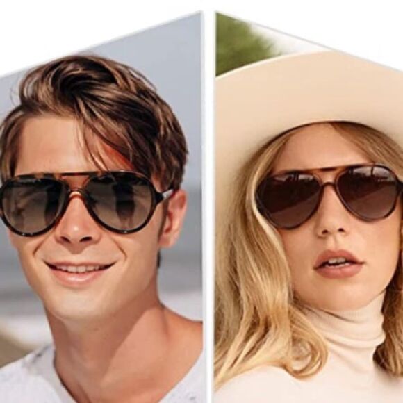 Retro Unisex Sunglasses   - Picture 1 of 3